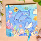 Ocean Dotted Journal Planner