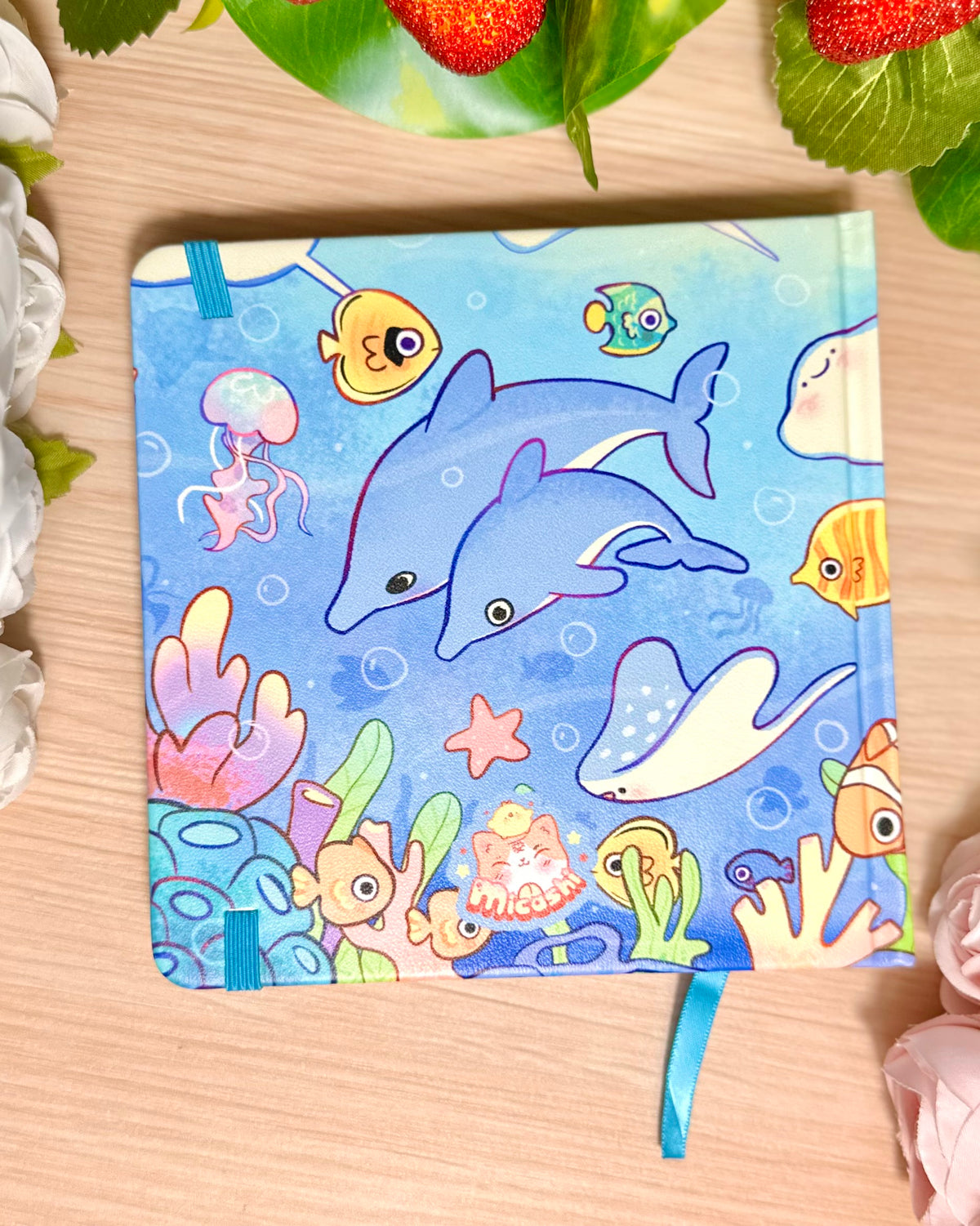 Ocean Dotted Journal Planner