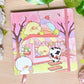 Sakura Ice Cream Dotted Journal Planner