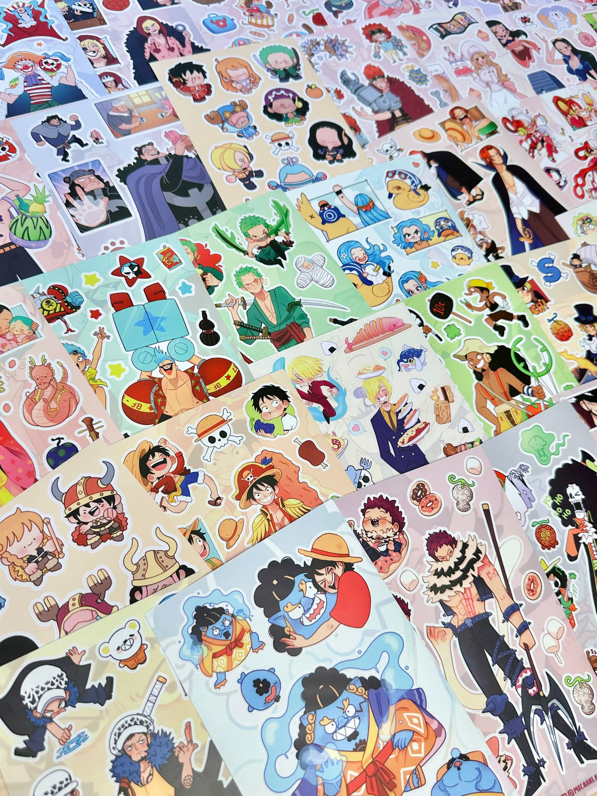 Pirates vinyl sticker sheets! :D