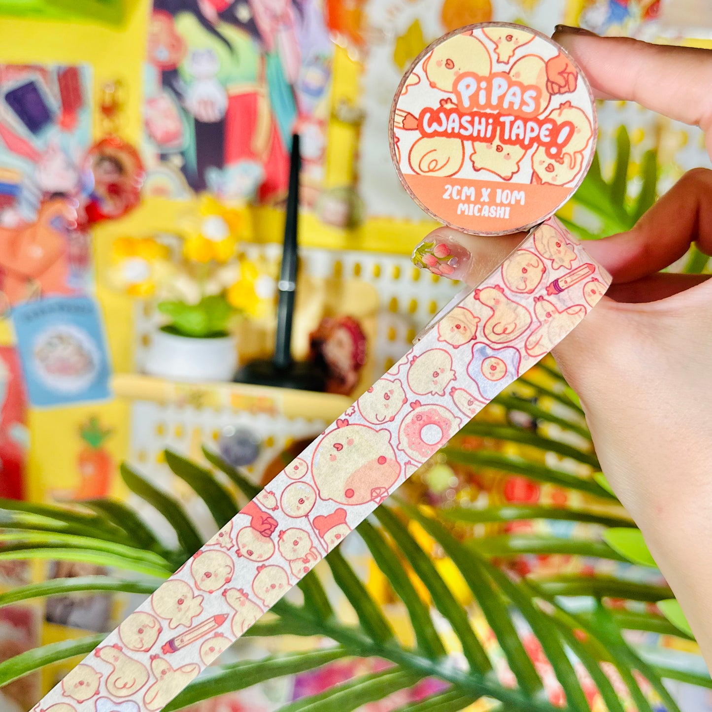 Weird Pipas💛 Washi Tape