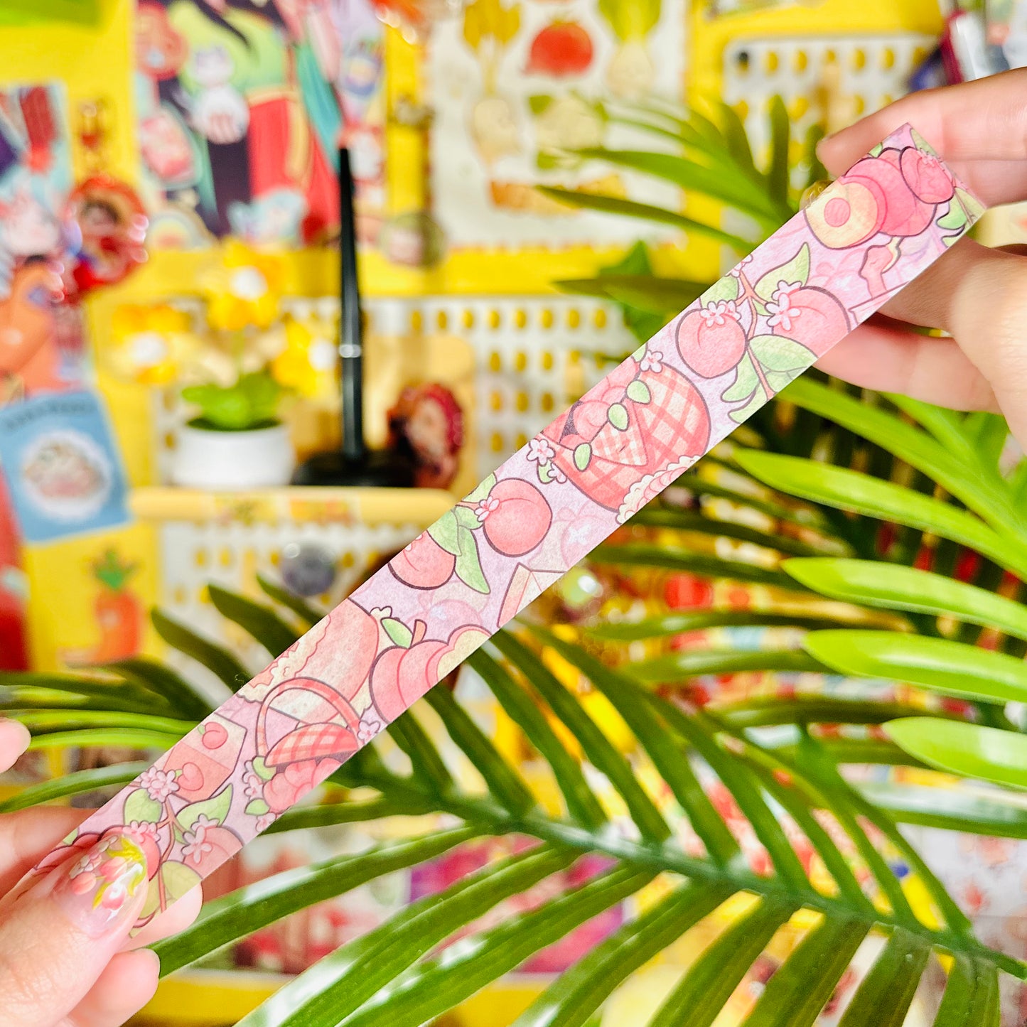 Cute Peach 🍑 Washi Tape