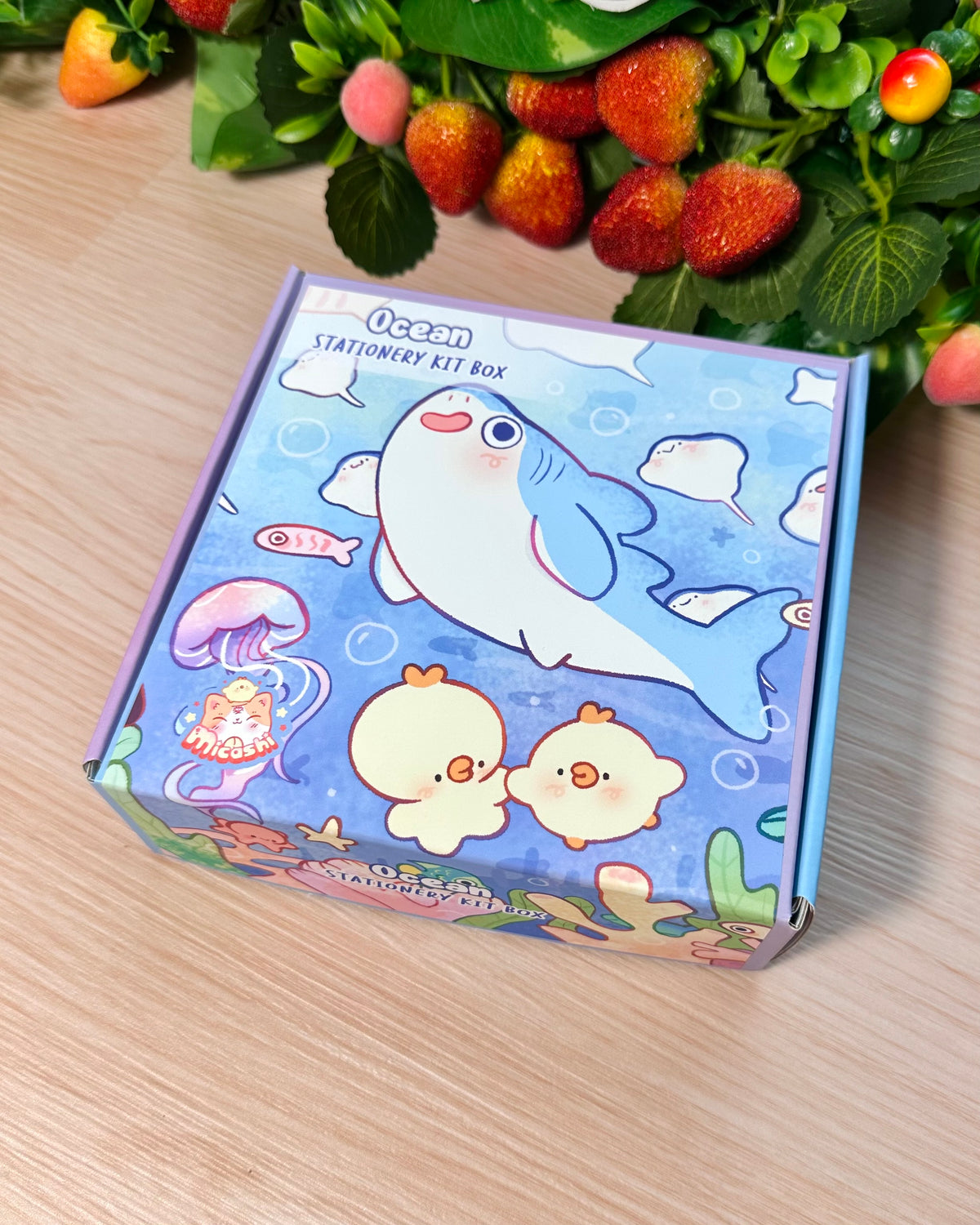 Ocean 🦈 Planner / Journaling - Stationery Kit box !