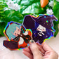 Vampire and Witch Stickers - Halloween stickers