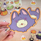 Bat Halloween Pipas - Vinyl sticker duo (2 pcs)