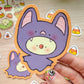 Bat Halloween Pipas - Vinyl sticker duo (2 pcs)