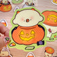 Kiss or treat Halloween Pipas - Vinyl sticker duo (2 pcs)