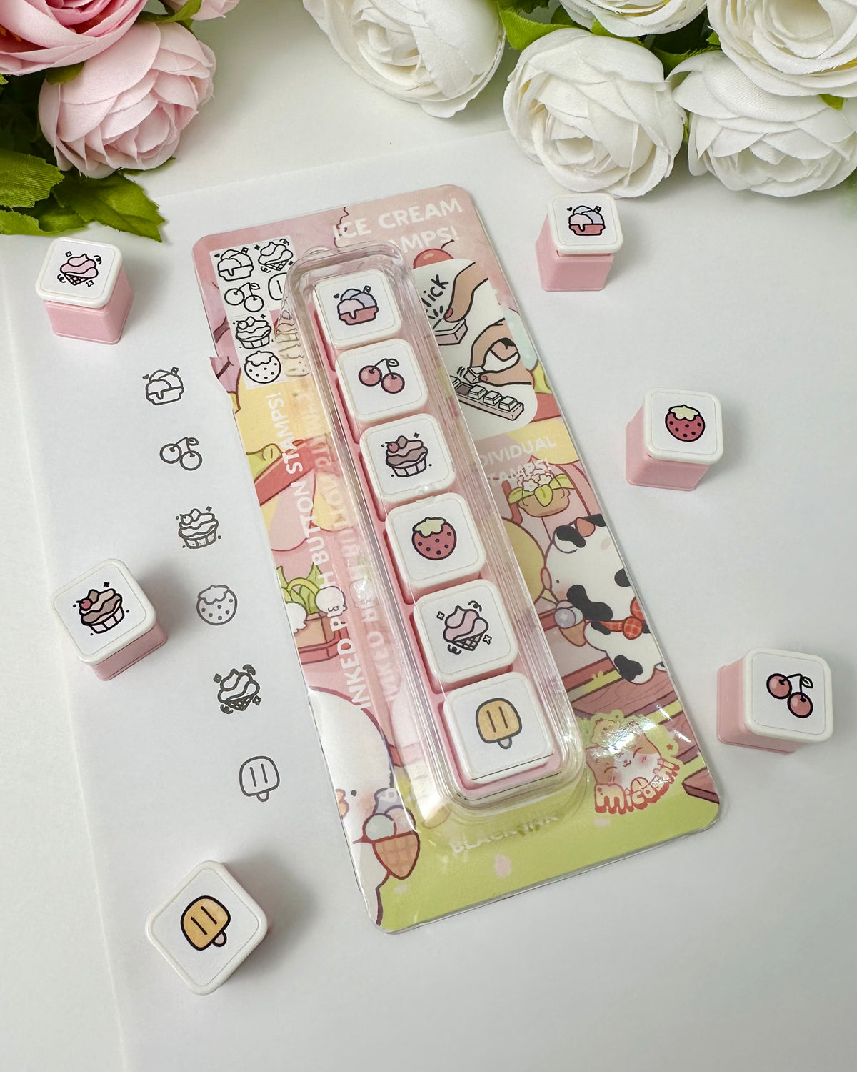 Ice Cream 🍨Planner / Journaling - Stationery Kit box !