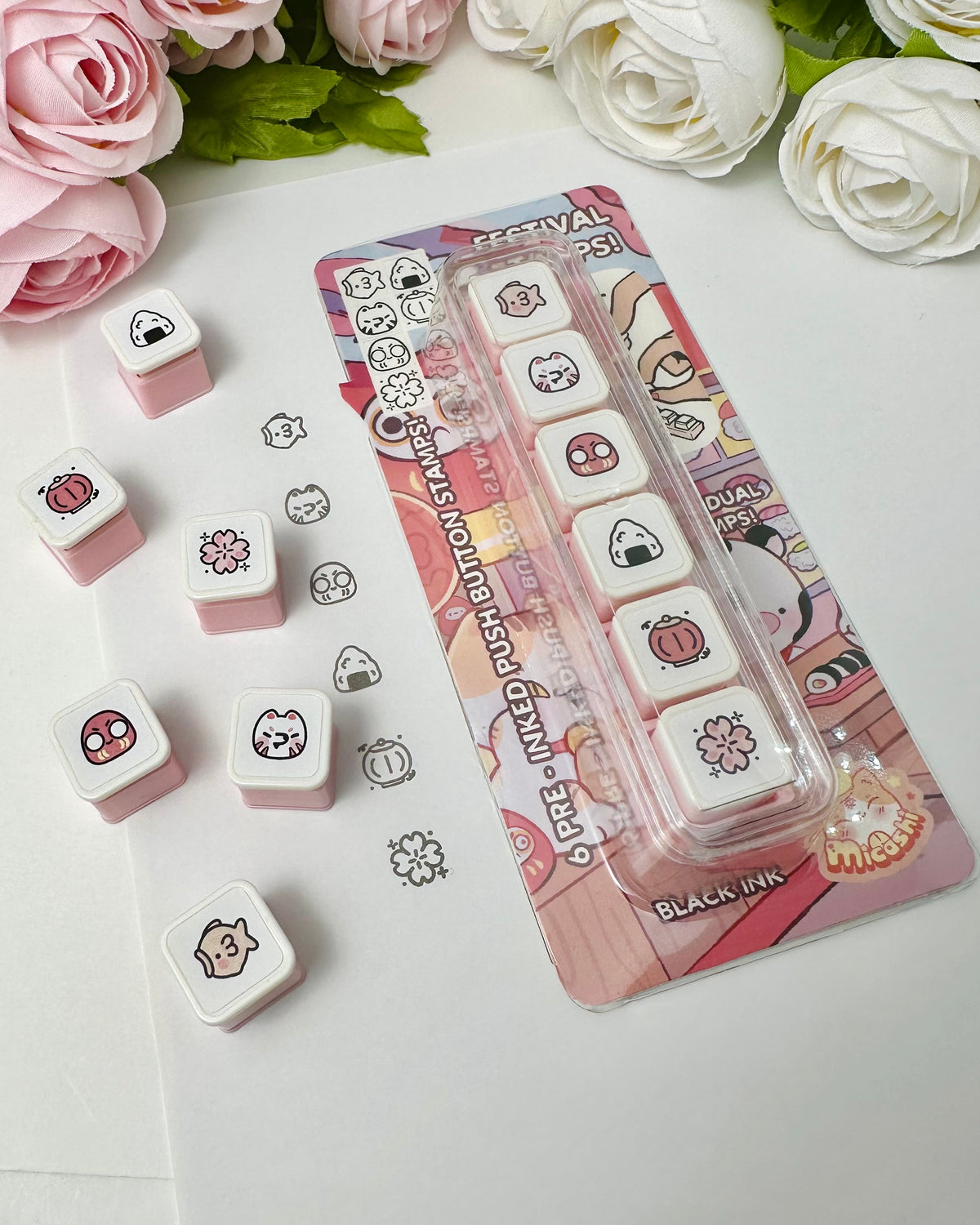 Festival 6 Push Stamps Set