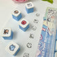 Ocean 6 Push Stamps Set