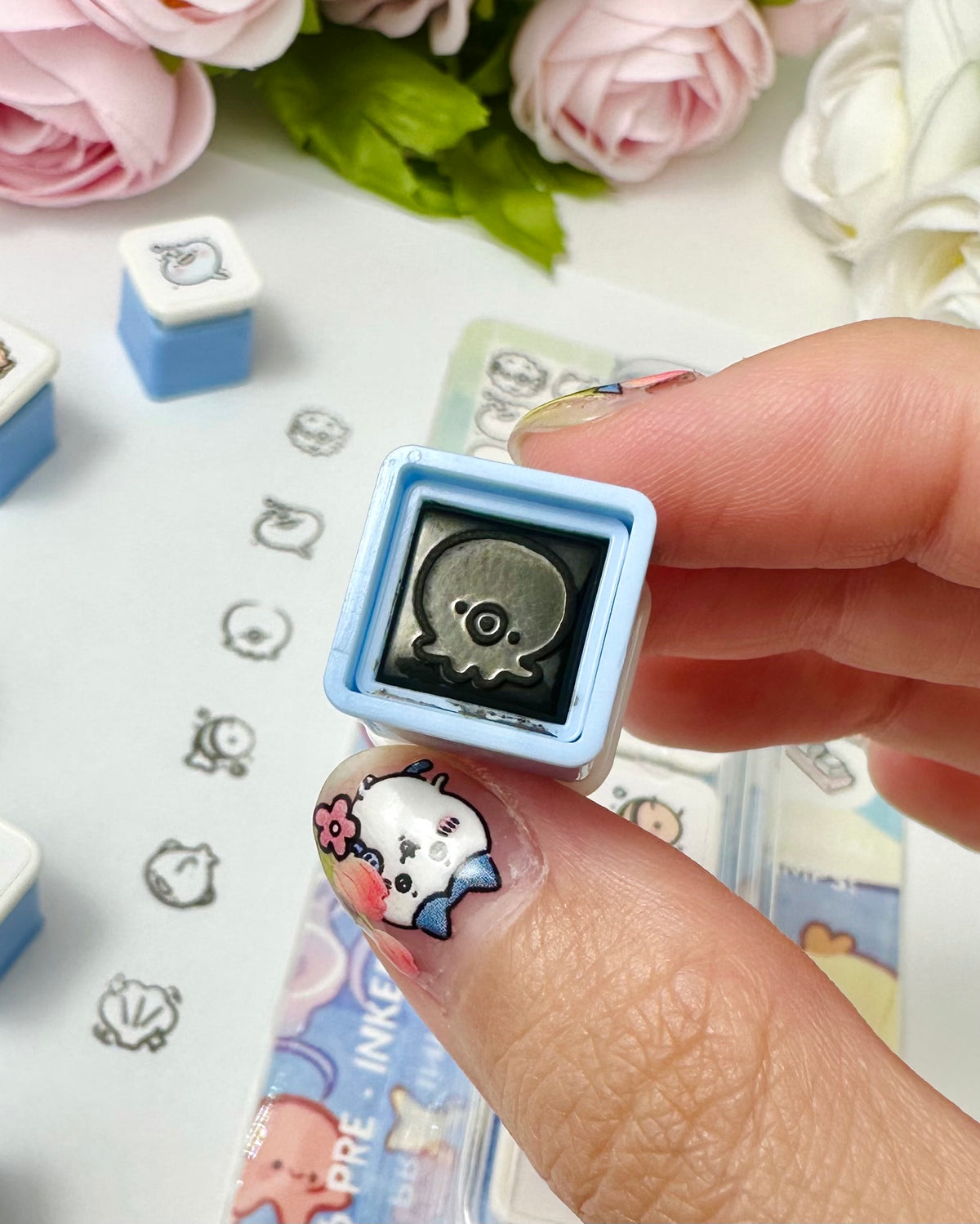 Ocean 6 Push Stamps Set