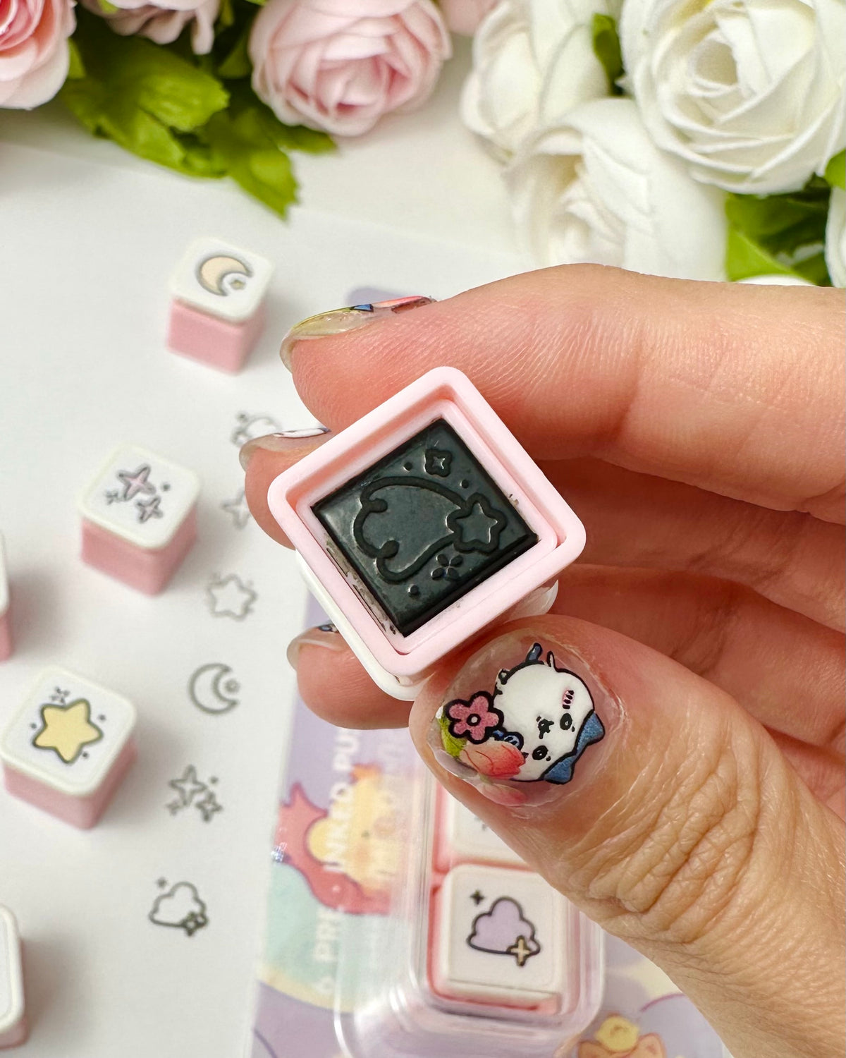 Dreamy Heaven 6 Push Stamps Set