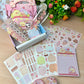 Ice Cream 🍨Planner / Journaling - Stationery Kit box !