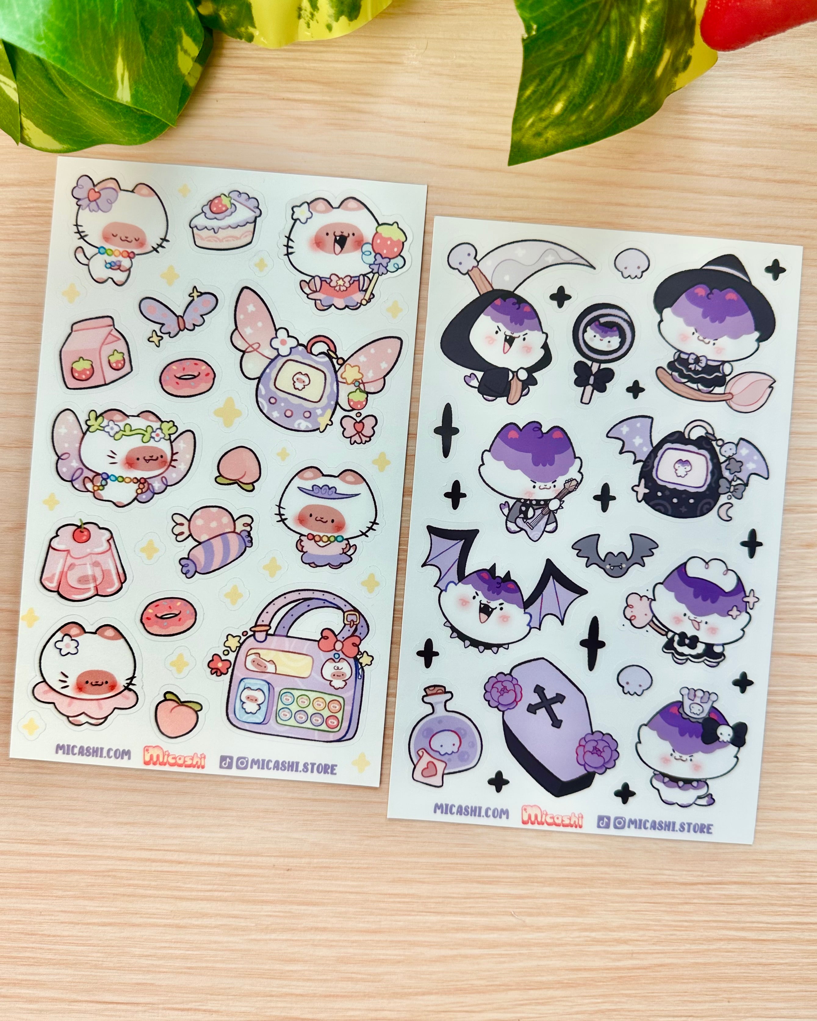 Nana and Nita Vinyl Sticker Sheets ! – Micashi Store