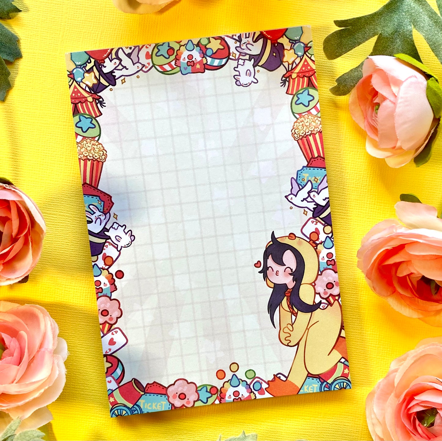 Circuscore! 🎪 Memo pad | Cute stationery