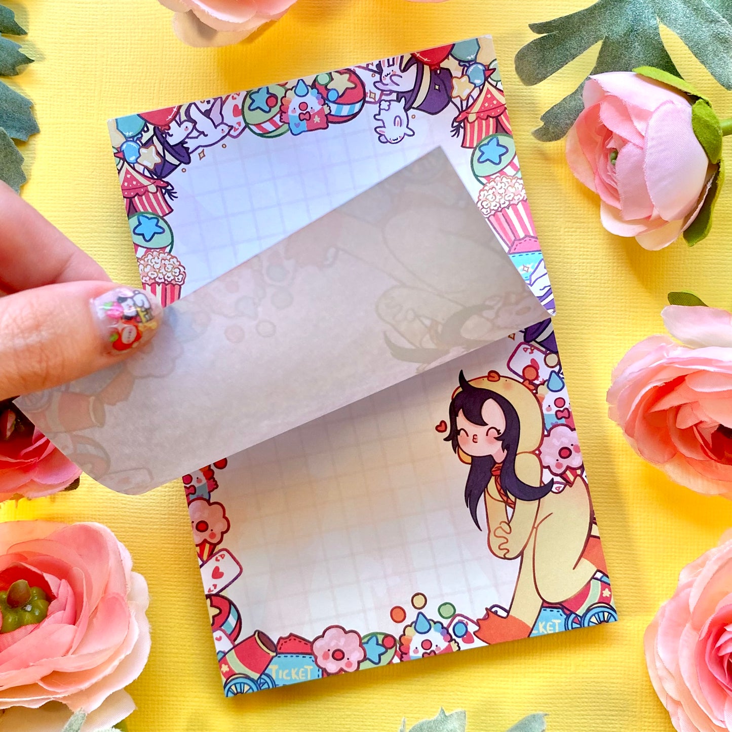 Circuscore! 🎪 Memo pad | Cute stationery