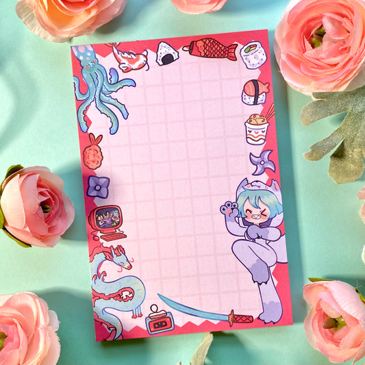 Ninja ! 🐉 Memo pad | Cute stationery