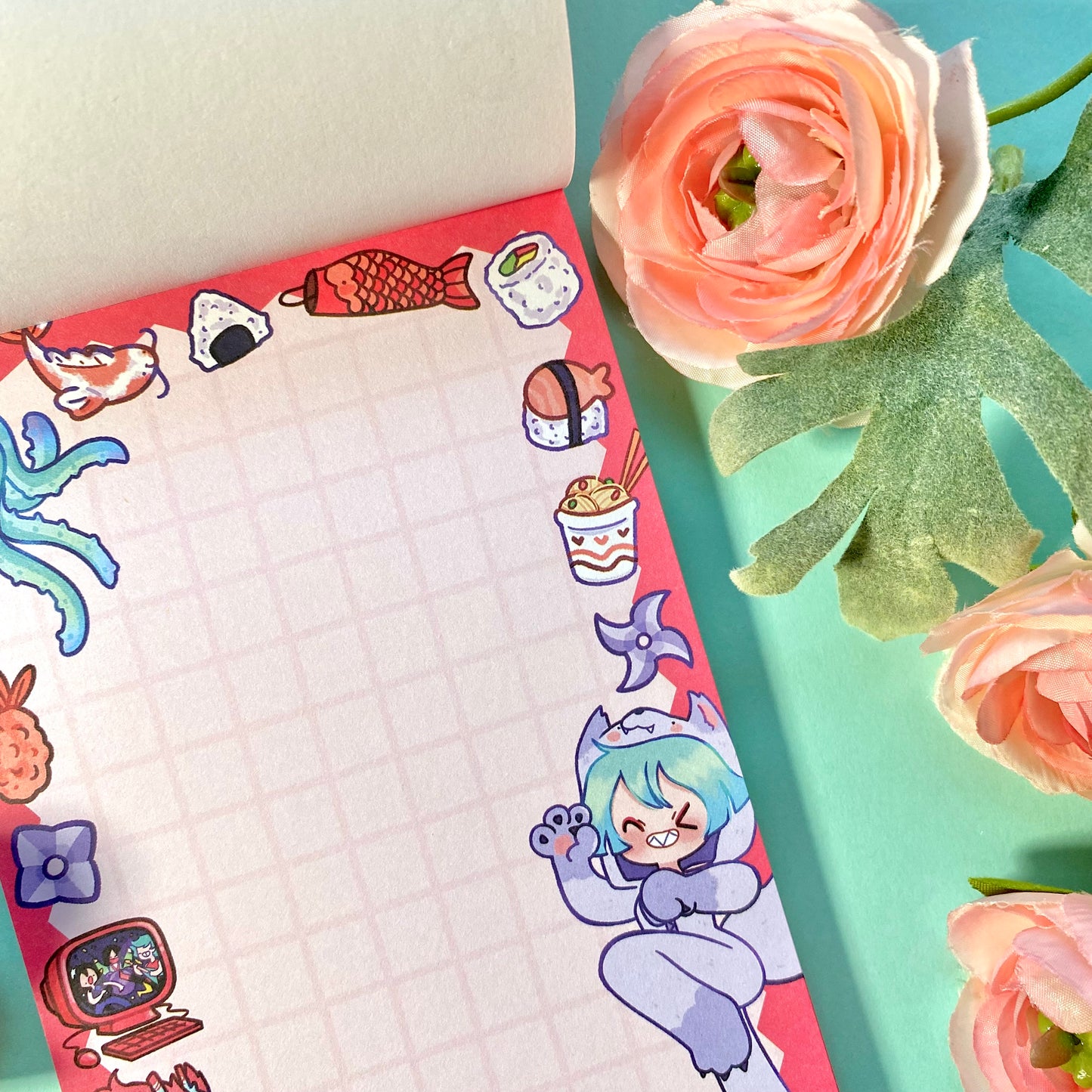 Ninja ! 🐉 Memo pad | Cute stationery