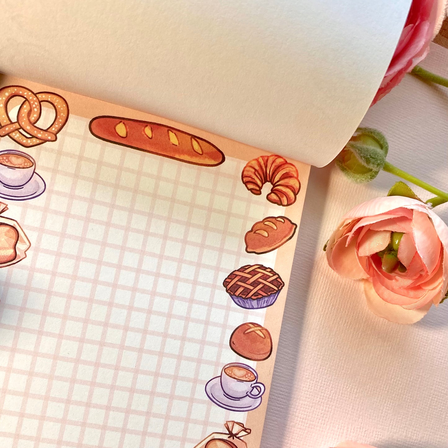 Bakerycore ! 🍞 Memo pad | Cute stationery