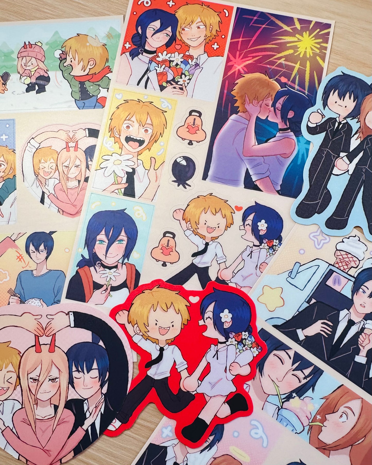 CSM Happy Ending Vinyl Stickers!