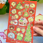 Clear Christmas sticker sheet ! 🎄