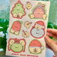 Holiday Gift Tags - Paper Sticker Sheet