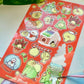 Clear Christmas sticker sheet ! 🎄