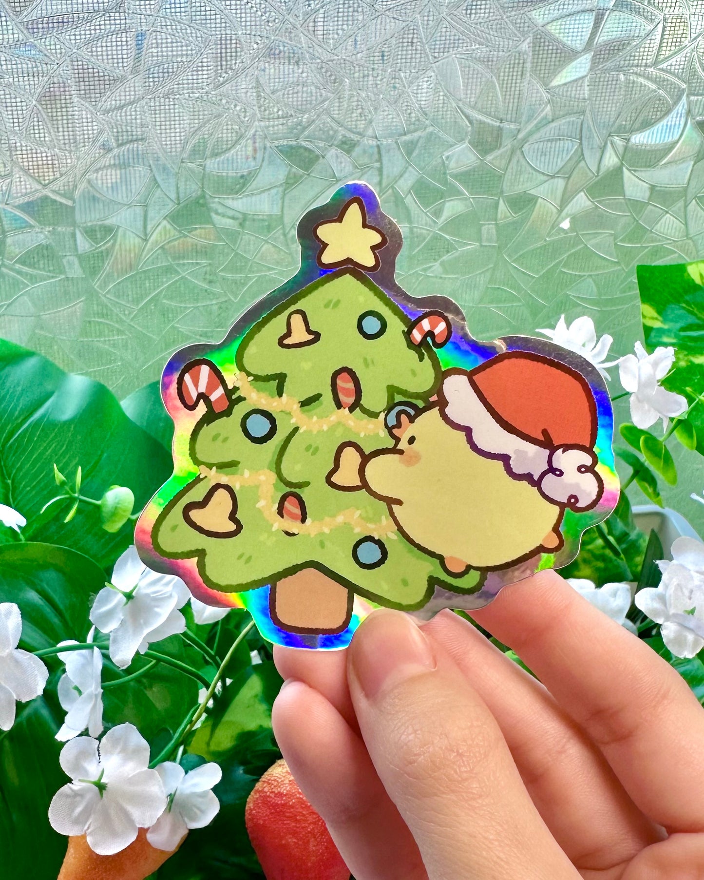 Christmas Pipa Holo Sticker! 🎄
