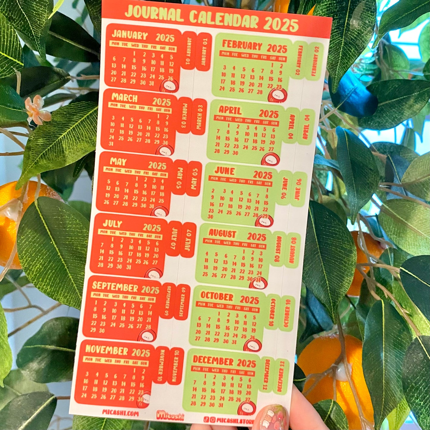 Lunar New Year 2025 Calendar - Year of the Snake🐍