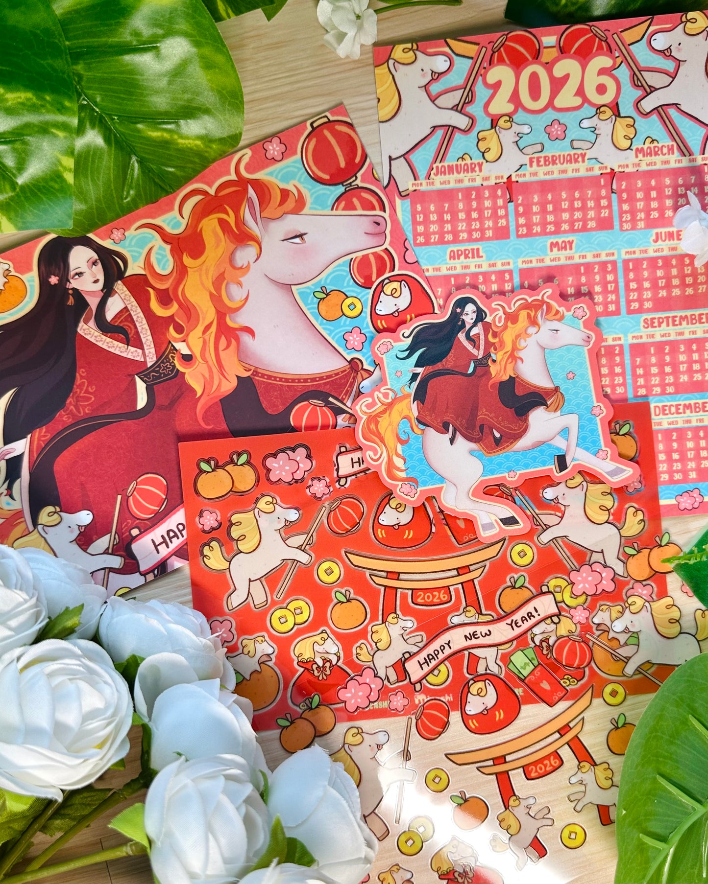 Lunar new year 2026 Complete set! :D - Year of the Horse 🐎