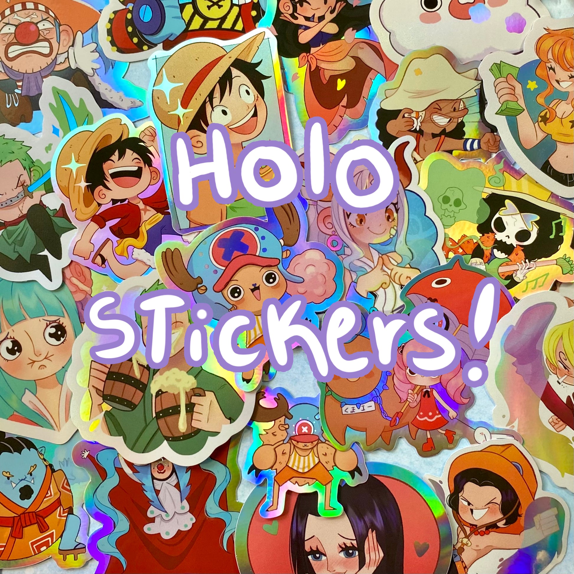 Pirates Holo Stickers! :D