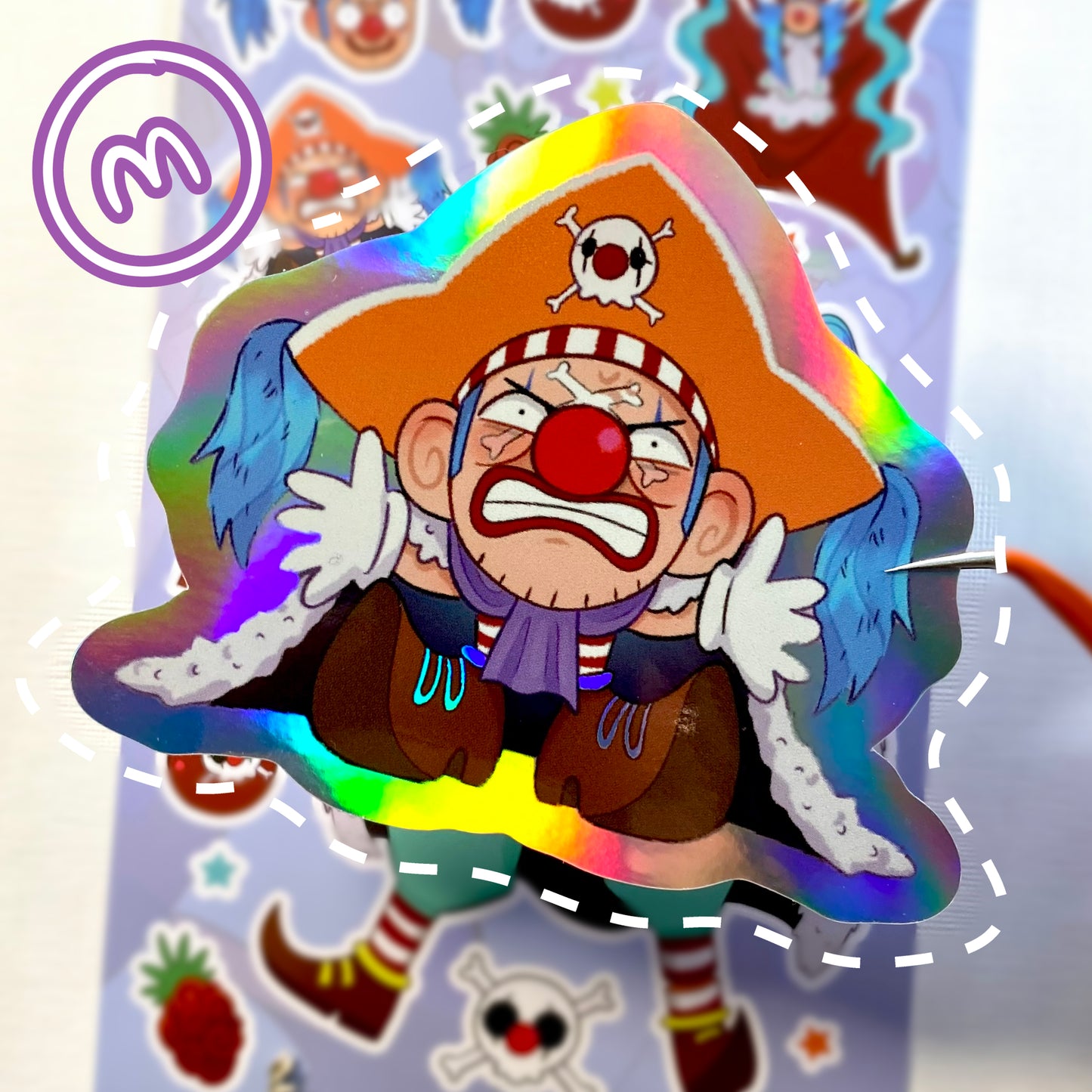 Pirates Holo Stickers! :D