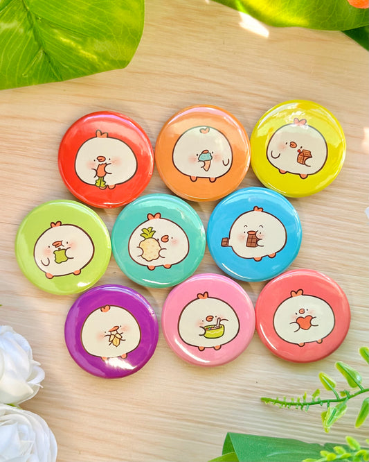 Snack Pipas Buttons!