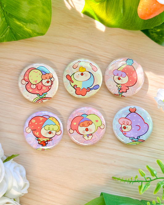 Pipayasitas Circus Pipas Buttons!