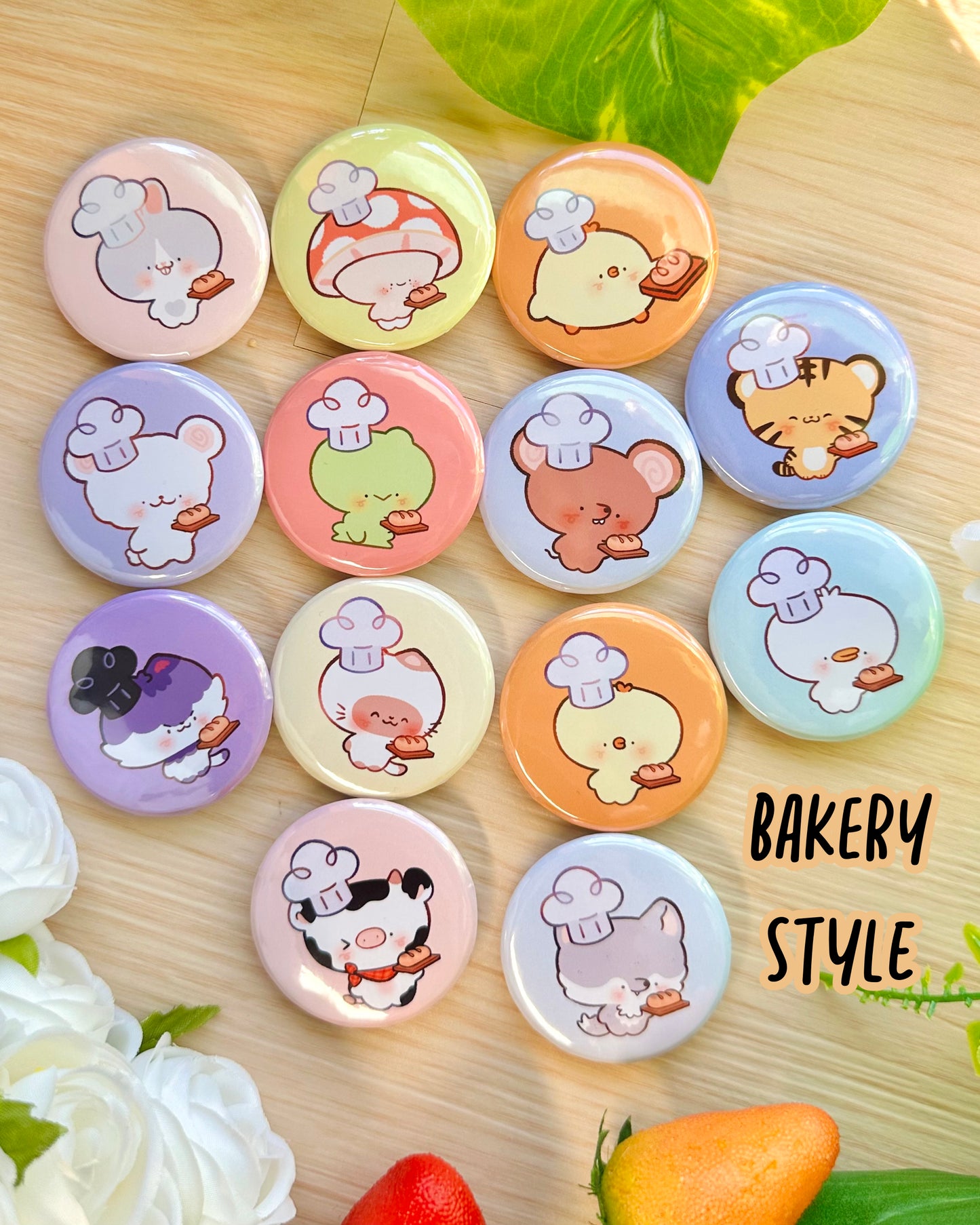Kawaii Pals Buttons!