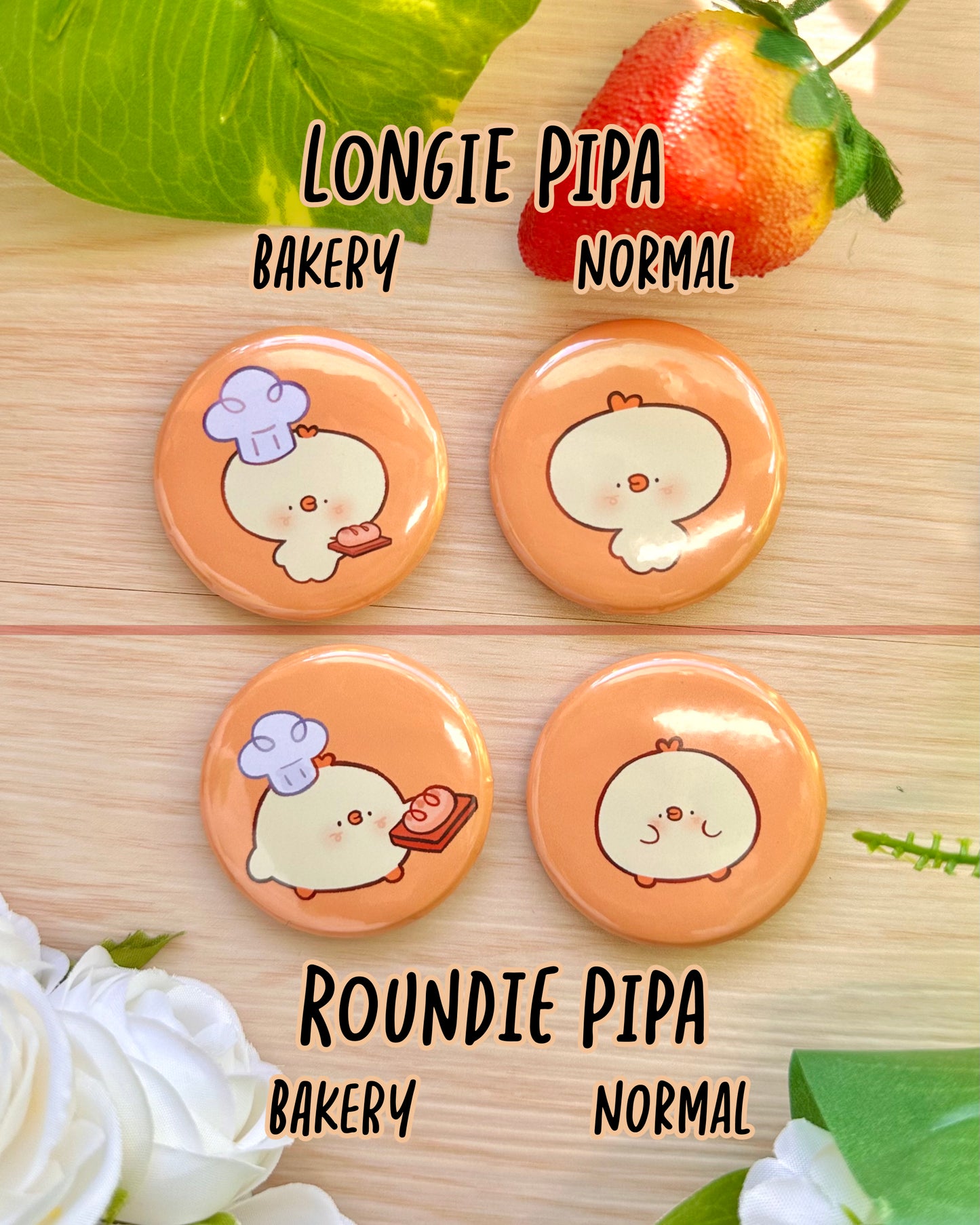 Kawaii Pals Buttons!