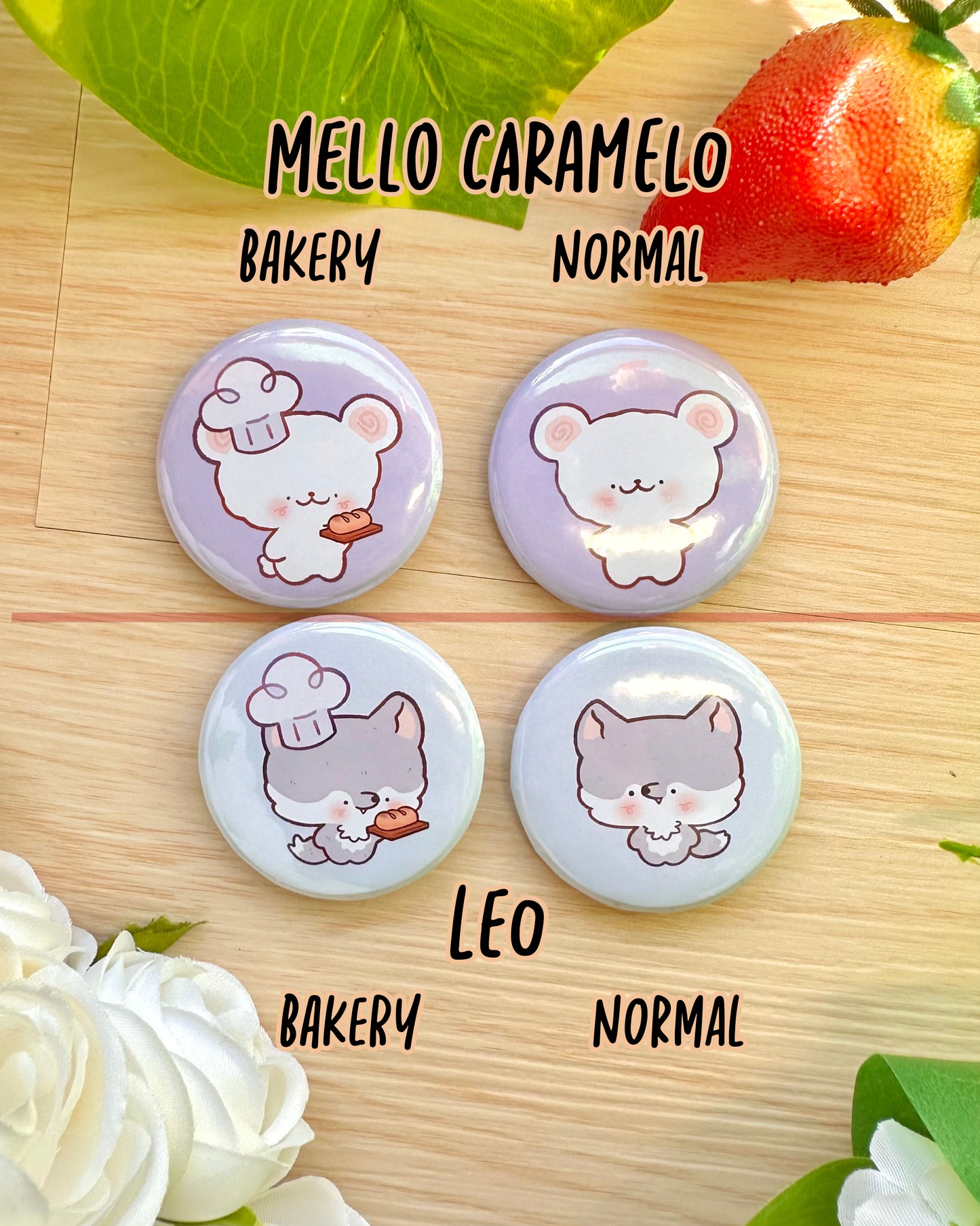 Kawaii Pals Buttons!