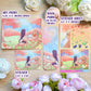 Fruit Picnic Bookmark - Double Sided  - Matte Laminated - Remaster