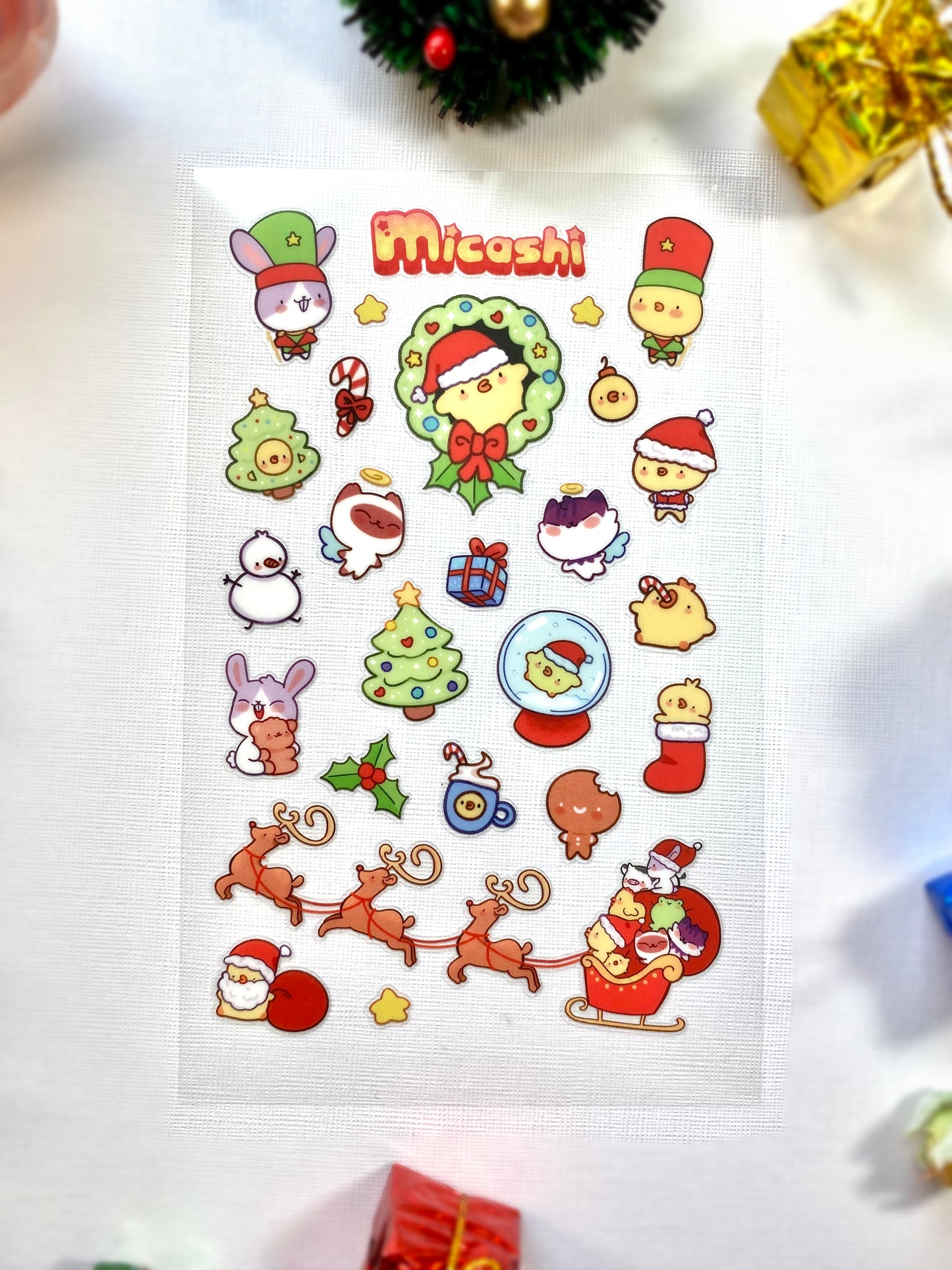 Cute Christmas sticker sheet ! 🎄