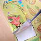 Pineapple Fruit -Vinyl sticker sheet with holographic foil details, matte laminated remaster