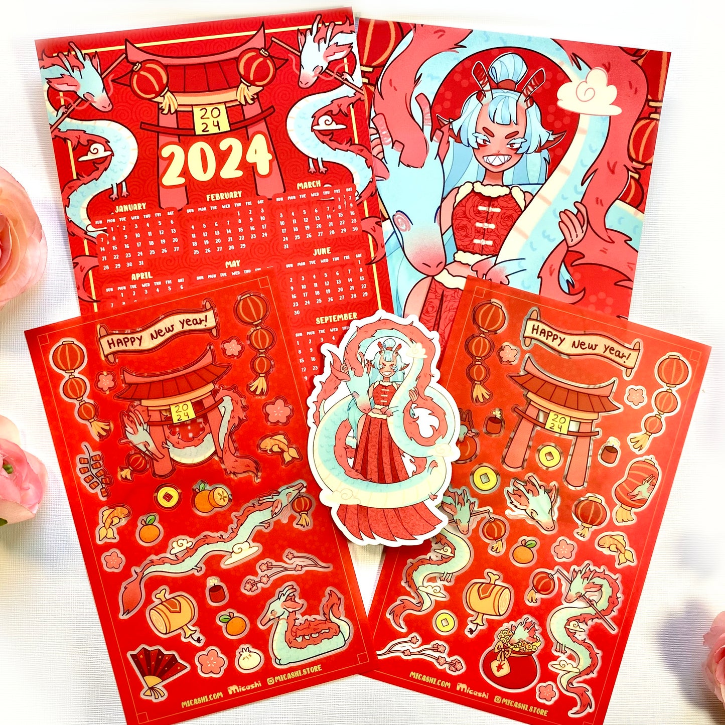 Lunar new year 2024 Complete set! :D