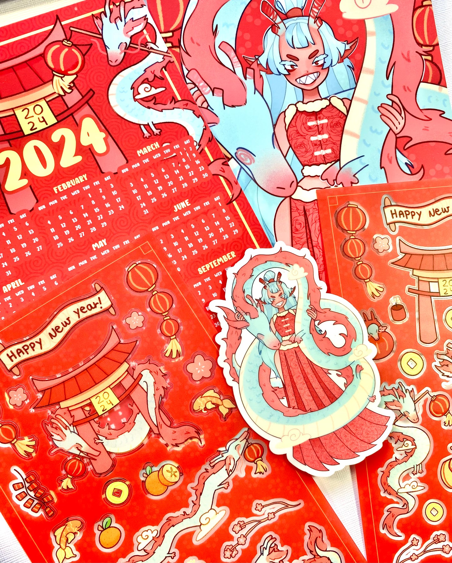 Lunar new year 2024 Complete set! :D