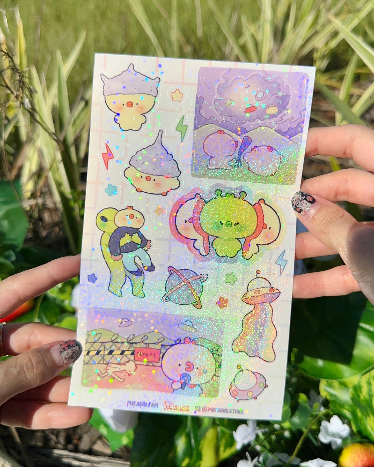 PipAliens Vinyl Sticker Sheets ! 🛸