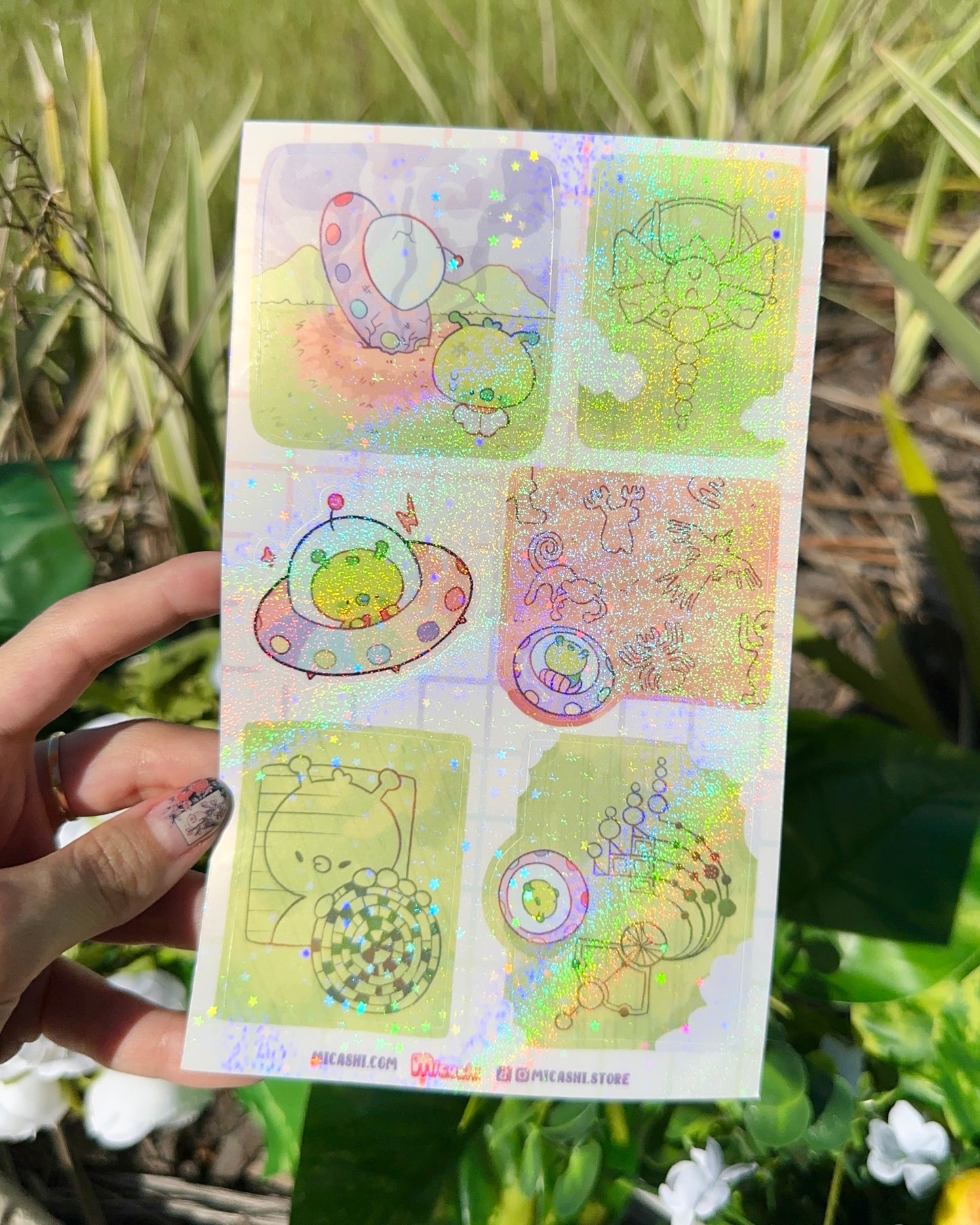 PipAliens Vinyl Sticker Sheets ! 🛸