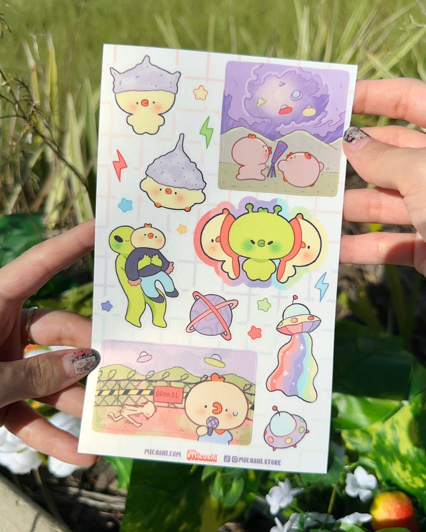PipAliens Vinyl Sticker Sheets ! 🛸