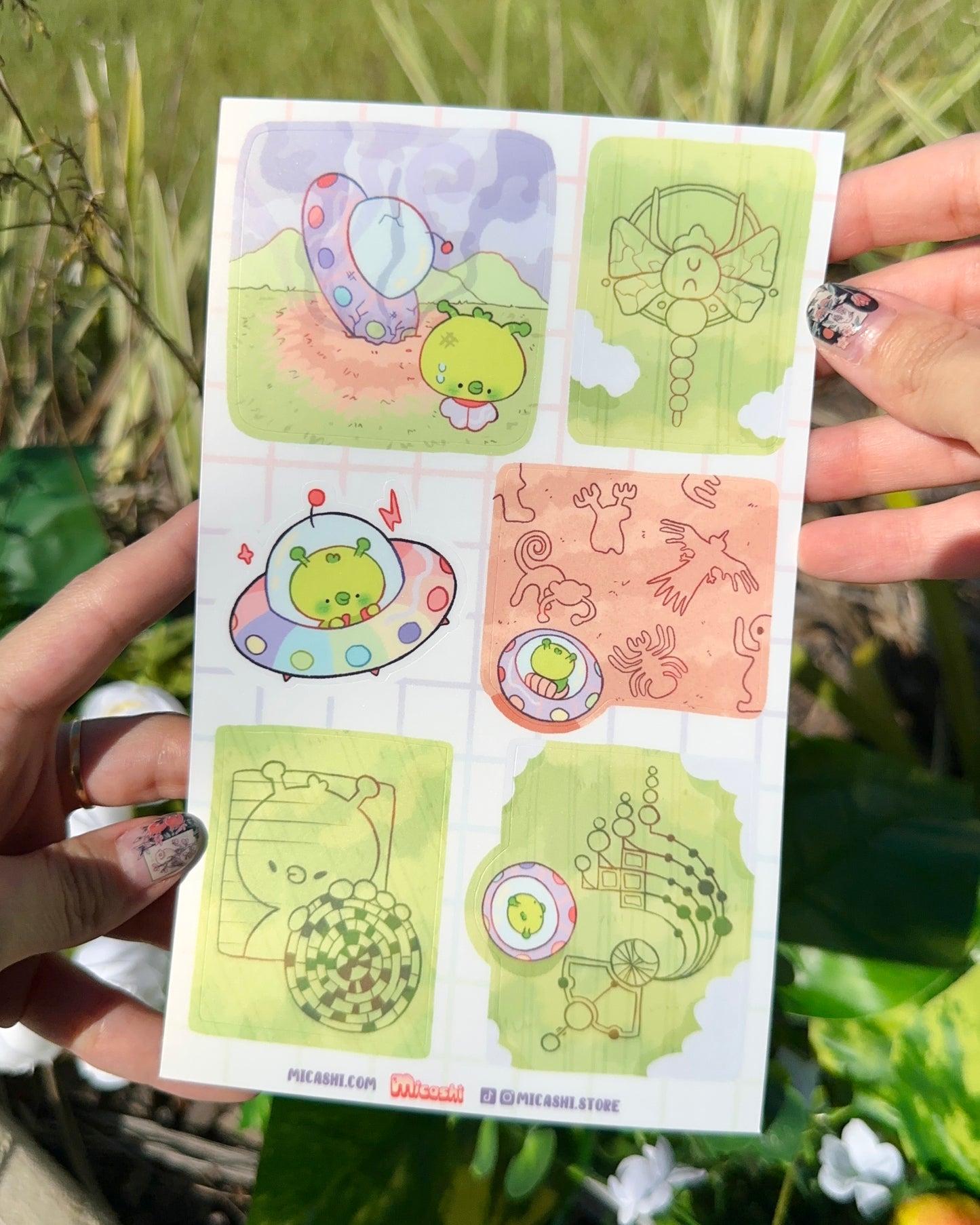 PipAliens Vinyl Sticker Sheets ! 🛸