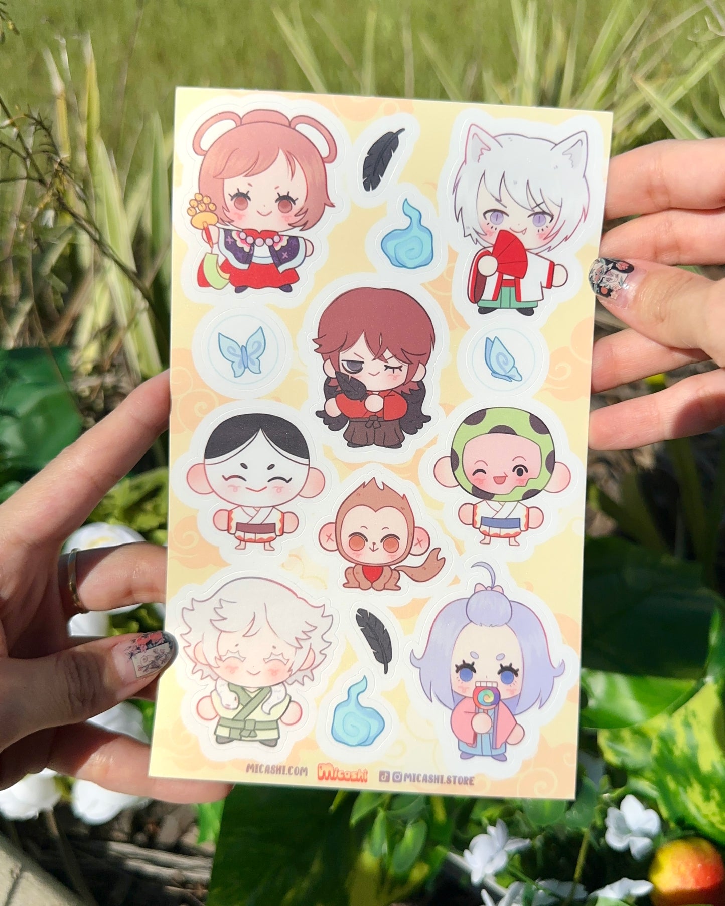 Kamisama Vinyl Sticker Sheets !