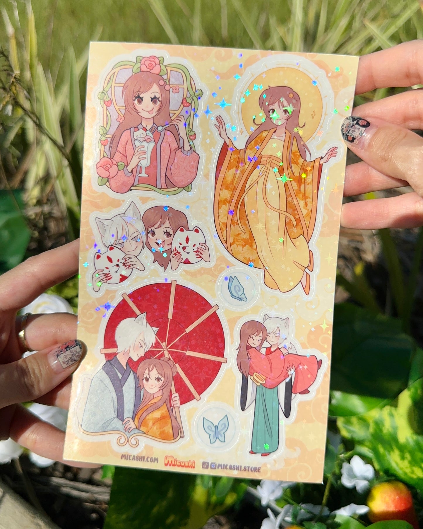 Kamisama Vinyl Sticker Sheets !