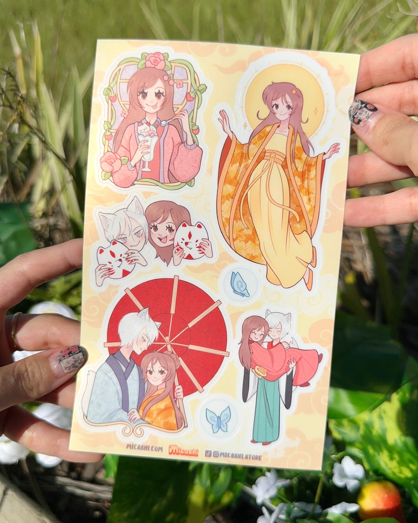 Kamisama Vinyl Sticker Sheets !