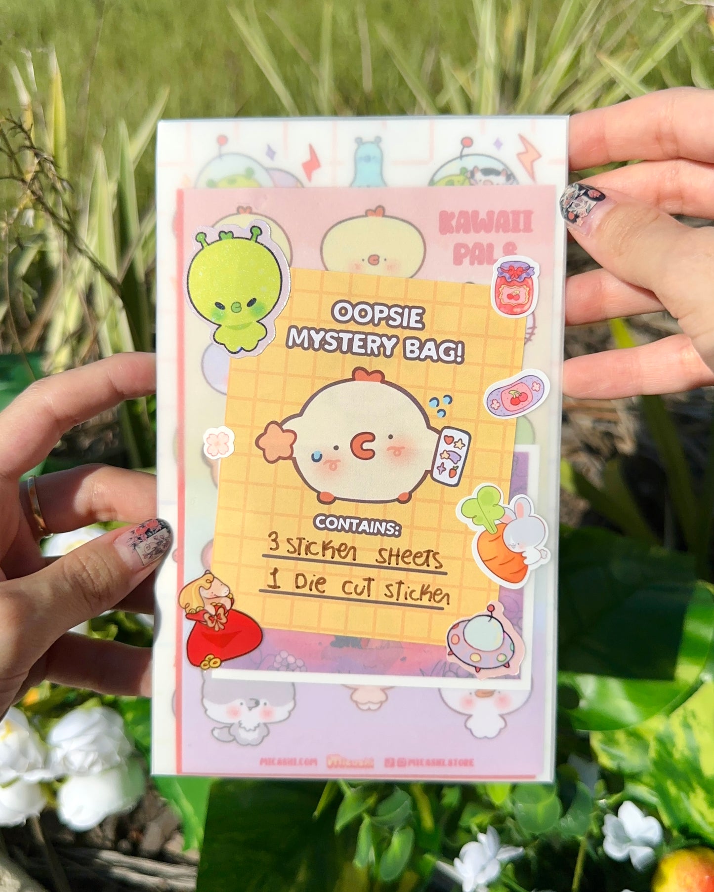Oopsie Mystery Bags - B grade stickers inside!